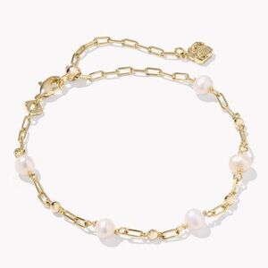 kendra scott ashton gold delicate chain bracelet